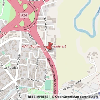 Mappa Via Bisegna, 24, 00155 Roma, Roma (Lazio)