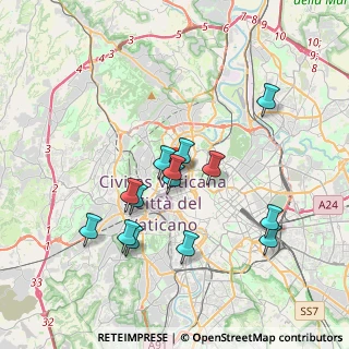 Mappa Via Sabotino, 00195 Roma RM, Italia (3.54857)