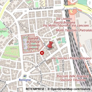 Mappa Via Pisa, 16/a, 00162 Roma, Roma (Lazio)