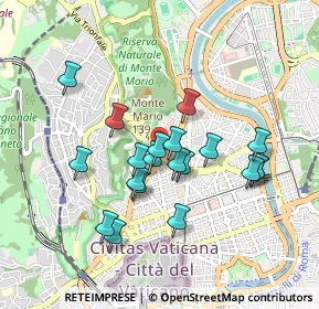 Mappa Via del Casale Strozzi, 00195 Roma RM, Italia (0.8265)