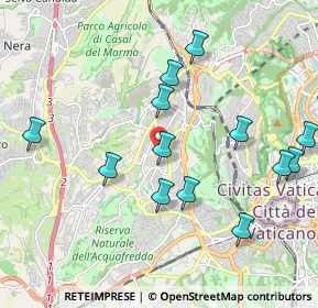 Mappa Piazza di S. Zaccaria Papa, 00168 Roma RM, Italia (2.21385)