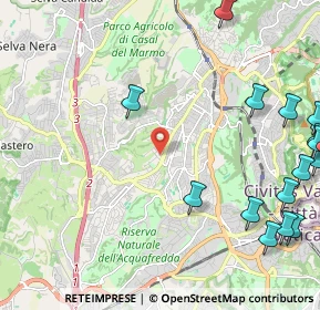 Mappa Via Francesco Giovanni Commendone, 00168 Roma RM, Italia (3.5095)