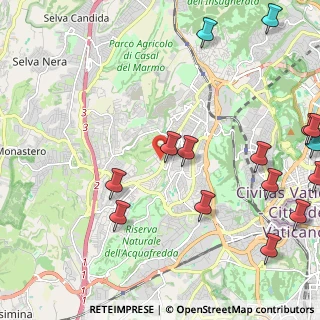 Mappa Via Francesco Giovanni Commendone, 00168 Roma RM, Italia (3.114)