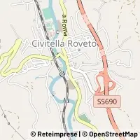 Mapa Civitella Roveto