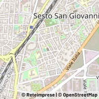 Mapa Sesto San Giovanni