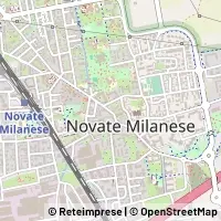 Map Novate Milanese