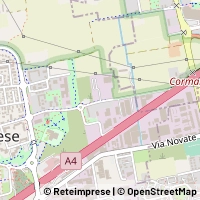 Kaart Novate Milanese