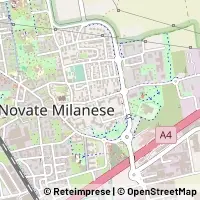 Map Novate Milanese