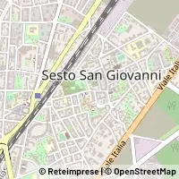 Mapa Sesto San Giovanni