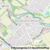 Map Pogliano Milanese