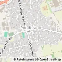 Mapa Ponderano