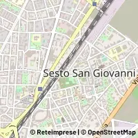 Mapa Sesto San Giovanni