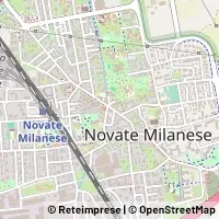 Map Novate Milanese