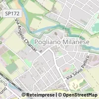 Mapa Pogliano Milanese
