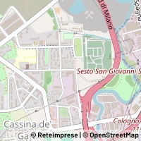 지도 Sesto San Giovanni
