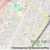 Mapa Sesto San Giovanni