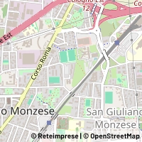 Hartă Cologno Monzese