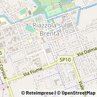 Mapa Piazzola sul Brenta