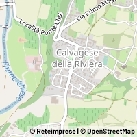 Mapa Calvagese della Riviera