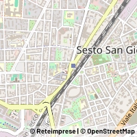 Kaart Sesto San Giovanni