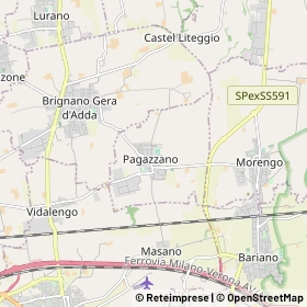 Mappa Pagazzano