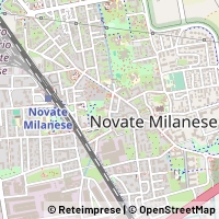 Kartta Novate Milanese