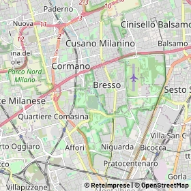 Mappa Bresso