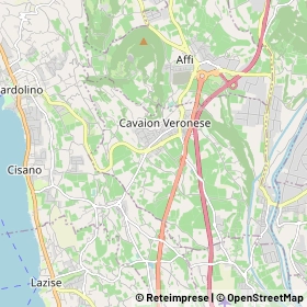Mappa Cavaion Veronese