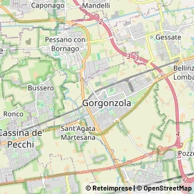 Mappa Gorgonzola