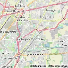 Mappa Cologno Monzese