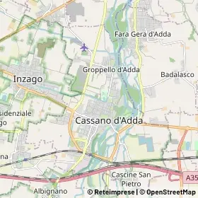 Mappa Cassano d'Adda