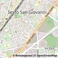Mapa Sesto San Giovanni