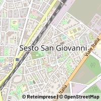 Kartta Sesto San Giovanni