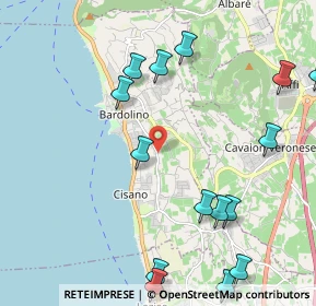 Mappa Via Costabella, 37011 Bardolino VR, Italia (3.143)