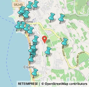 Mappa Via Costabella, 37011 Bardolino VR, Italia (1.095)
