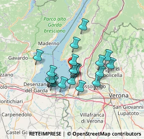 Mappa Via Costabella, 37011 Bardolino VR, Italia (10.541)