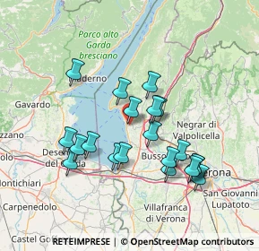 Mappa Via Costabella, 37011 Bardolino VR, Italia (13.221)