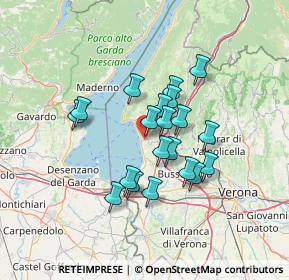 Mappa Via Costabella, 37011 Bardolino VR, Italia (10.6815)
