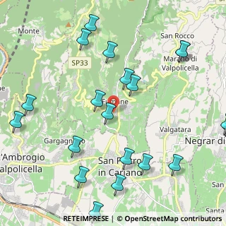 Mappa Via Piani, 37022 Fumane VR, Italia (2.693)