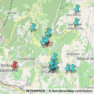 Mappa Via Piani, 37022 Fumane VR, Italia (2.02)