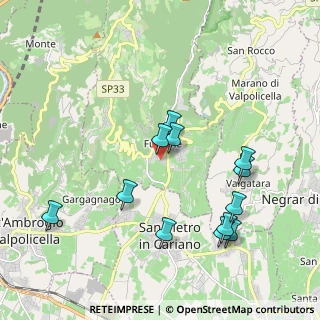 Mappa Via Piani, 37022 Fumane VR, Italia (2.01333)