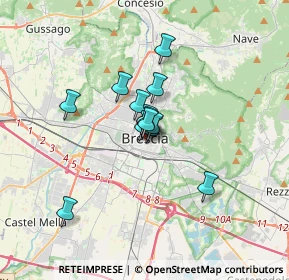 Mappa Via della Posta, 25122 Brescia BS, Italia (2.02769)