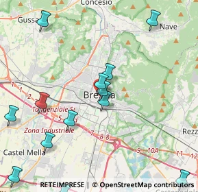 Mappa Via della Posta, 25122 Brescia BS, Italia (5.34214)