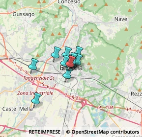 Mappa Via della Posta, 25122 Brescia BS, Italia (1.55333)