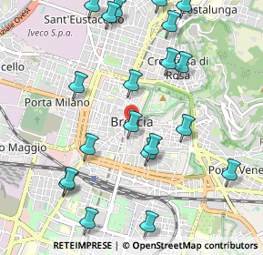 Mappa Via della Posta, 25122 Brescia BS, Italia (1.1845)