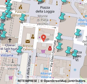 Mappa Via della Posta, 25122 Brescia BS, Italia (0.1055)