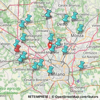 Mappa Via John Fitzgerald Kennedy, 20032 Cormano MI, Italia (9.1605)