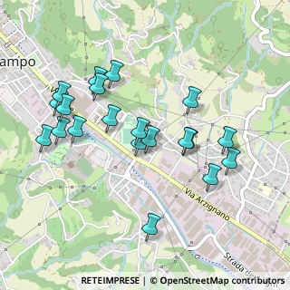 Mappa Via De Gasperi A., 36072 Chiampo VI, Italia (0.4775)