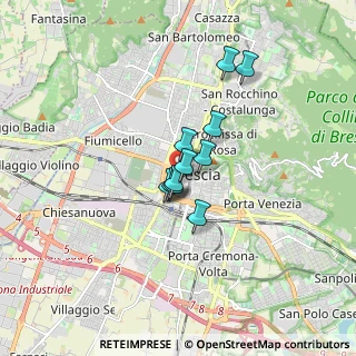 Mappa Via Fratelli Cairoli, 25121 Brescia BS, Italia (1.02818)