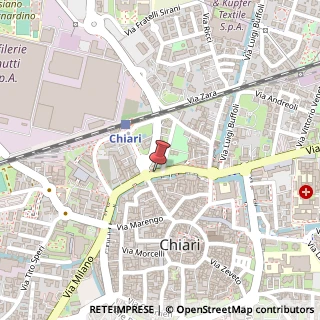 Mappa Via Battisti Cesare, 2, 25032 Chiari BS, Italia, 25032 Chiari, Brescia (Lombardia)